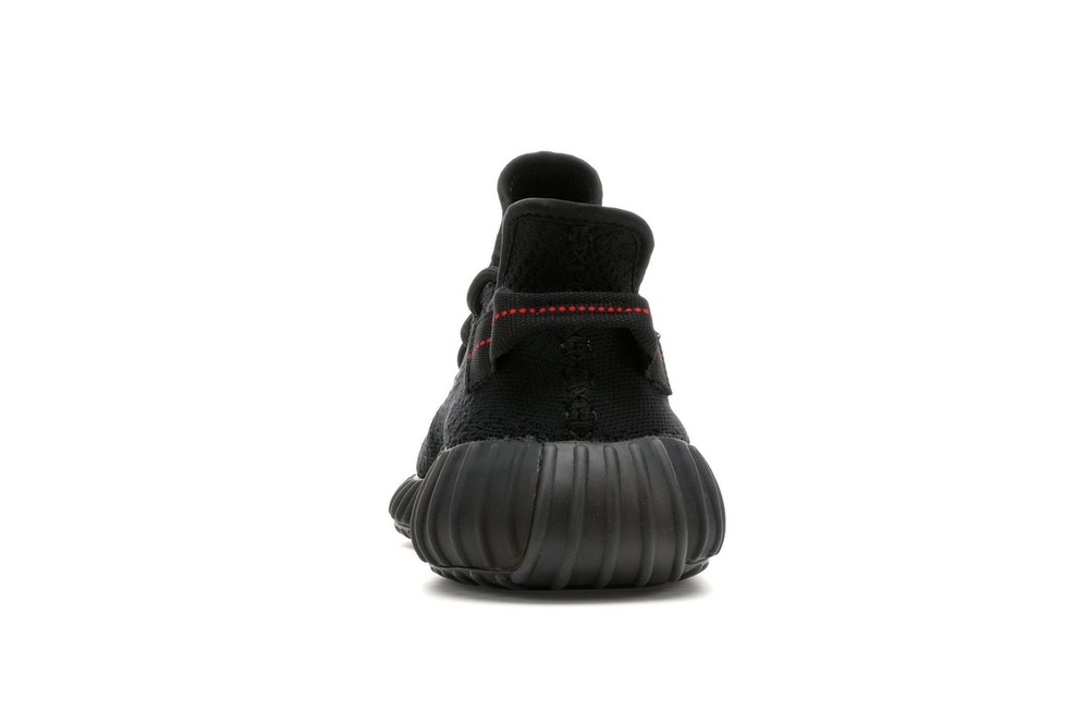 Yeezy rojos con discount negro