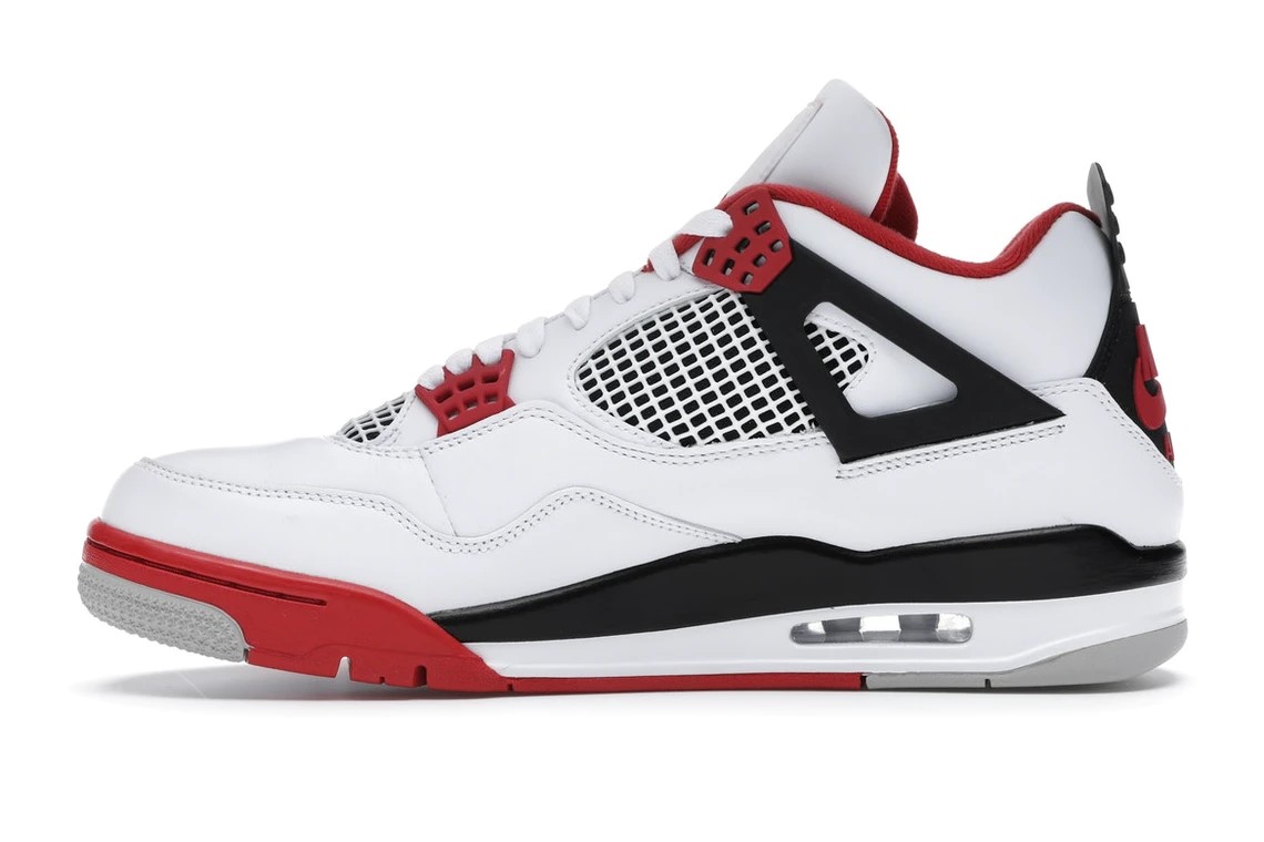 Jordan 4 Retro OG Fire Red – Sensación del Bloque