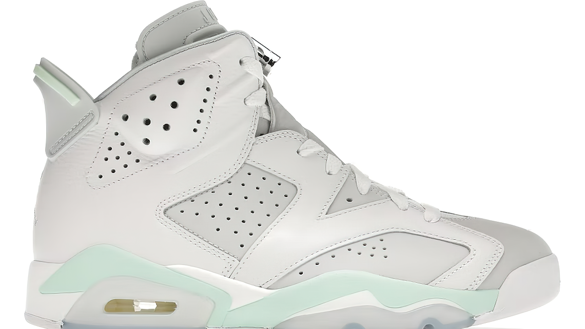 Jordan 6 cheap gris con verde