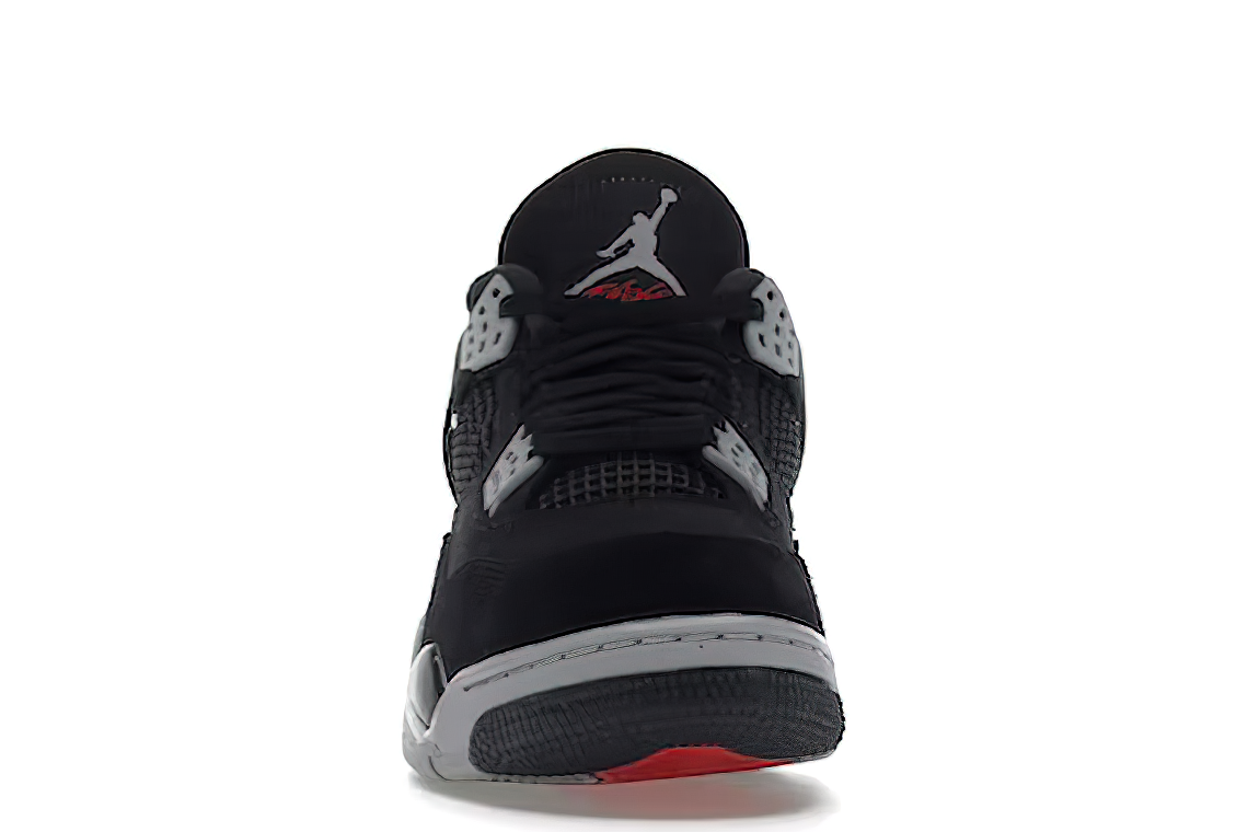 Tenis para Básquetbol Air Jordan 4 Black Canvas de Hombre